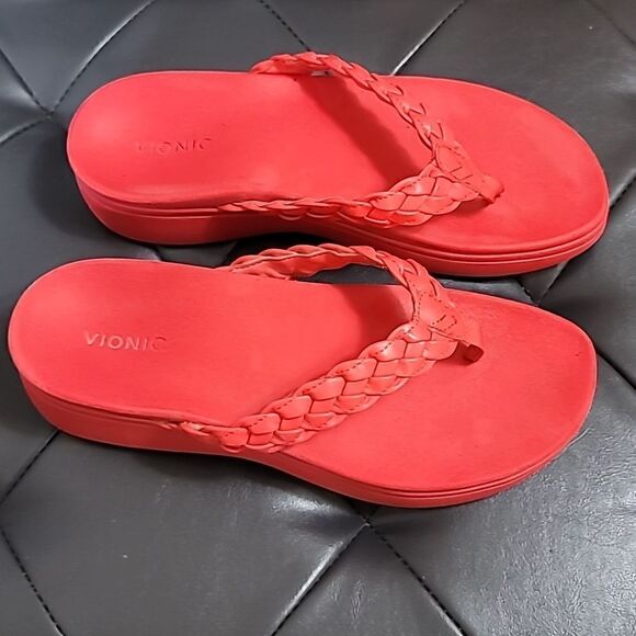 Vionic Kenji Braided Sandals - Picture 1 of 10